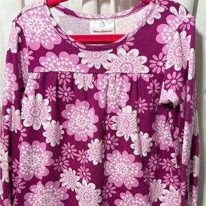 Hanna Andersson White Label with Pink Script